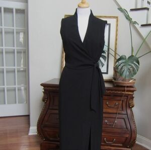 Jones New York Black Midi Dress